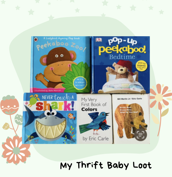 Assorted Preloved Baby Books (Bestsellers) - Pack of 5